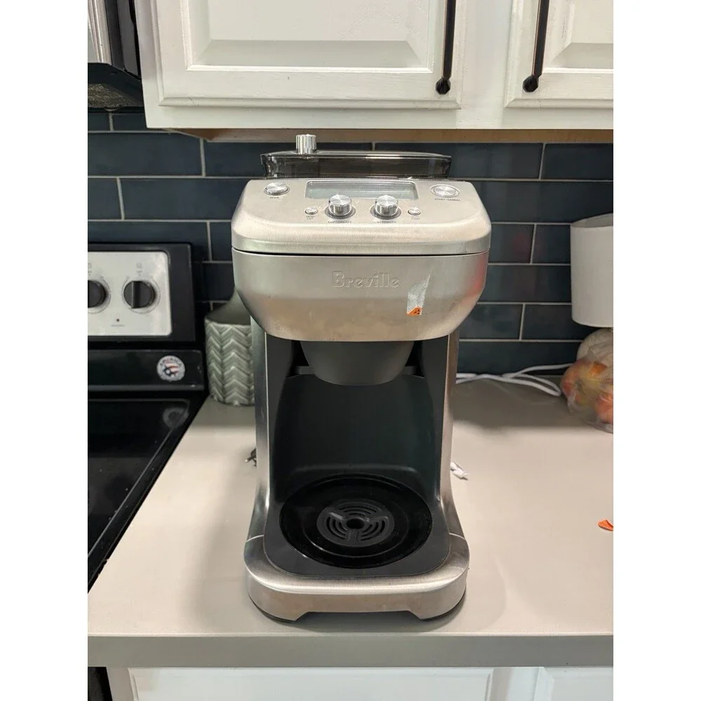 Breville BDC650 Grind Brew Control 12 Cup Coffee Maker Silver Missing Carafe